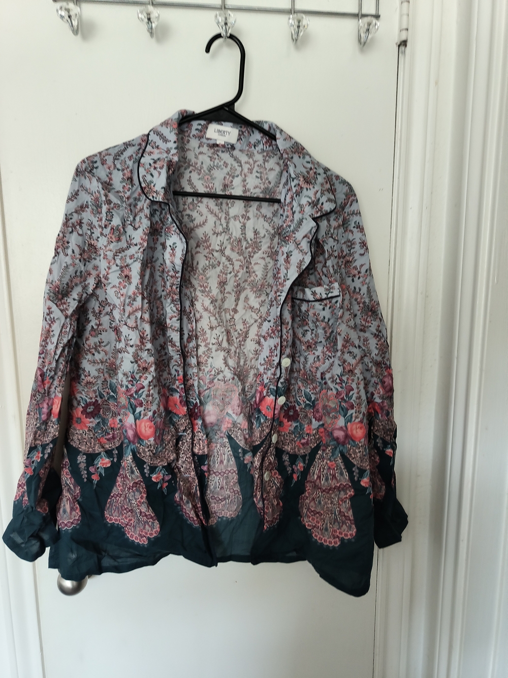 Liberty London Lodden Floral Print Women's Pajamas
